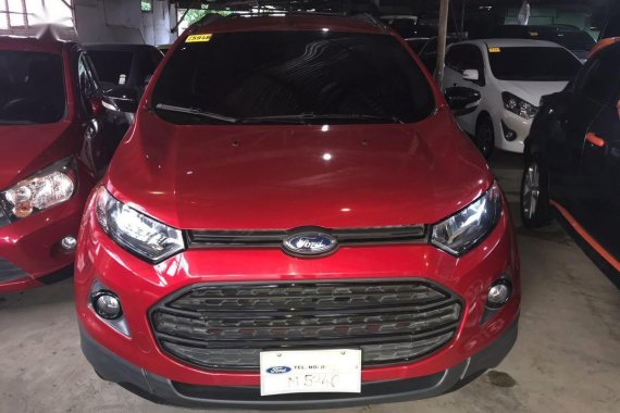 Red Ford Ecosport 2017 for sale in Lapu-Lapu 