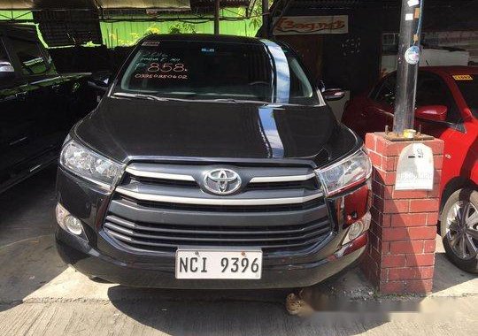Black Toyota Innova 2016 Manual Diesel for sale