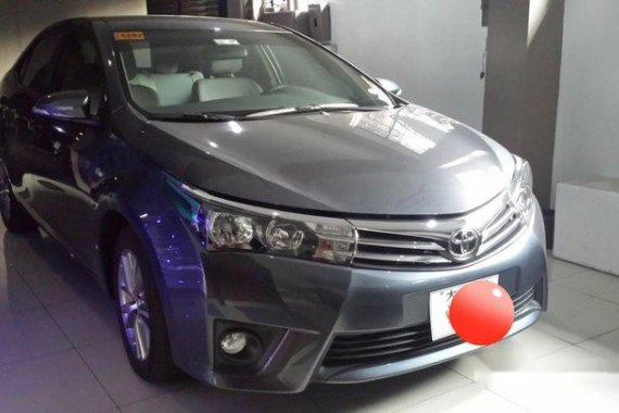 Sell Grey 2016 Toyota Corolla Altis Manual Gasoline at 7000 km 