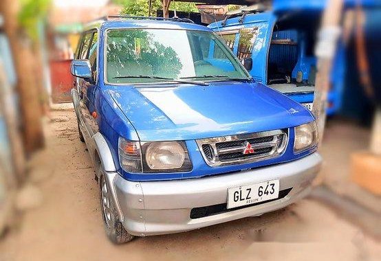 Blue Mitsubishi Adventure 2001 for sale 