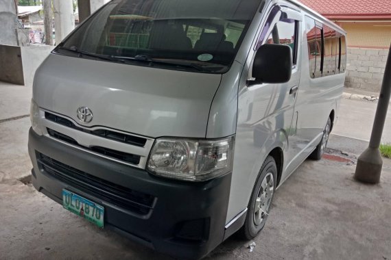 Silver 2013 Toyota Hiace at 60000 km for sale 