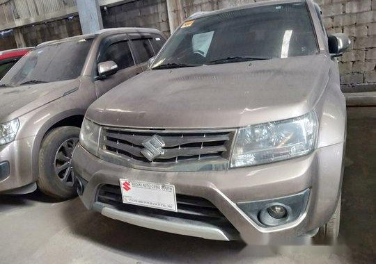 Brown Suzuki Grand Vitara 2017 Automatic Gasoline for sale 