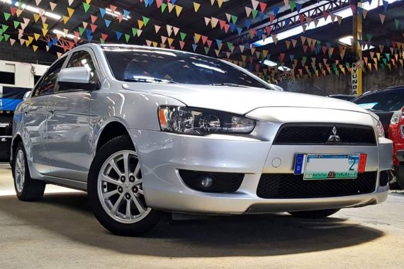 Silver 2010 Mitsubishi Lancer Ex at 42000 km for sale 