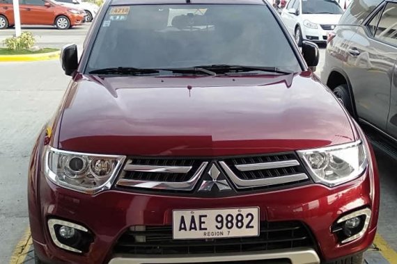 Used Maroon Mitsubishi Montero 2014 for sale in Manila