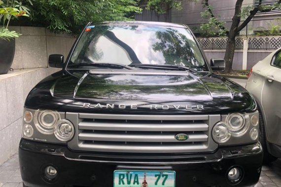 Selling Black Land Rover Range Rover 2008 in Makati