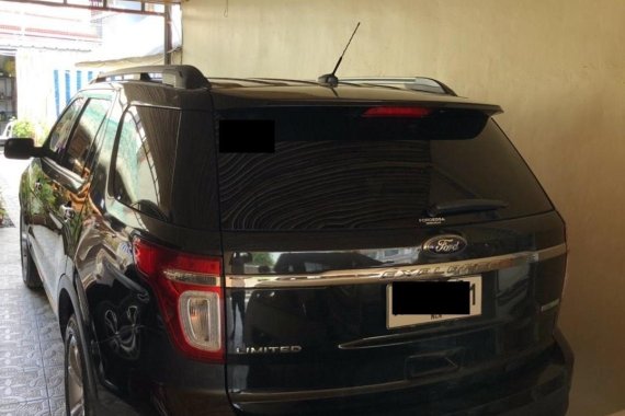 Selling Black Ford Explorer 2014 SUV / MPV in General Salipada K. Pendatun