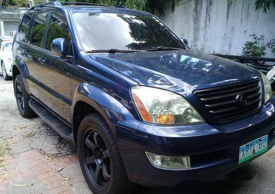 Selling Blue Lexus Gx 2003 at 53000 km 