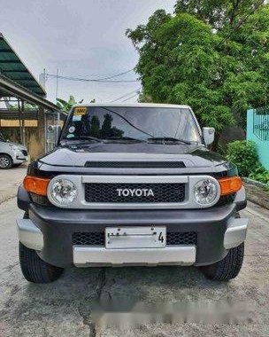 Black Toyota Fj Cruiser 2017 Automatic Gasoline for sale 