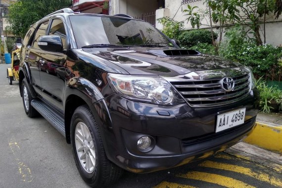 Used Black Toyota Fortuner 2014  at 38000 for sale in Pasig