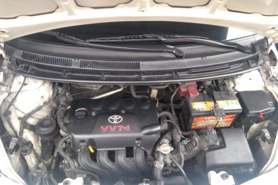 Used White Toyota Vios 2012 Manual Gasoline for sale in San Mateo