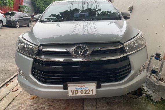 Silver Toyota Innova 2016 for sale in Quezon City 