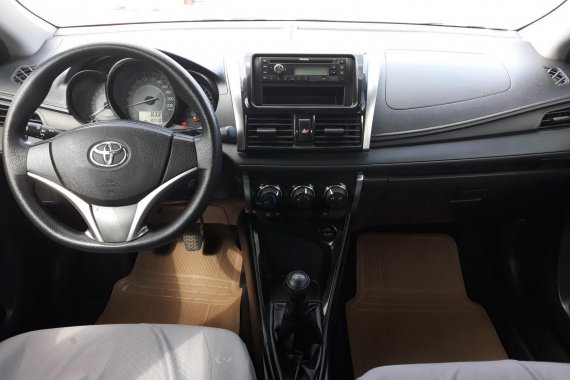 Red 2016 Toyota Vios Manual Gasoline for sale 