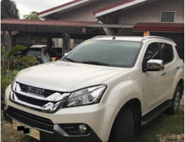 White 2017 Isuzu Mu-X at 18000 km for sale 