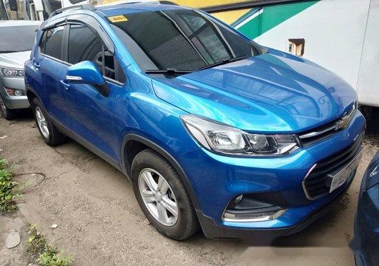 Blue Chevrolet Trax 2017 Automatic Gasoline for sale 