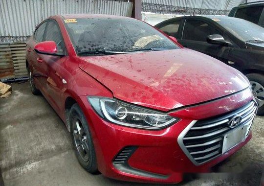 Sell Red 2017 Hyundai Elantra at 16000 km