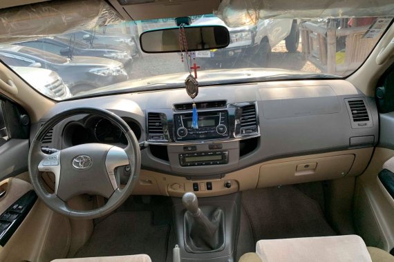 2nd Hand 2012 Toyota Fortuner Manual Diesel for sale 