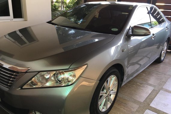 Silver 2014 Toyota Camry at 45000 km for sale 