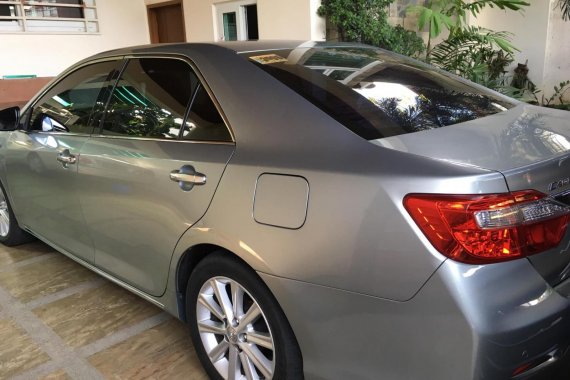 Silver 2014 Toyota Camry at 45000 km for sale 