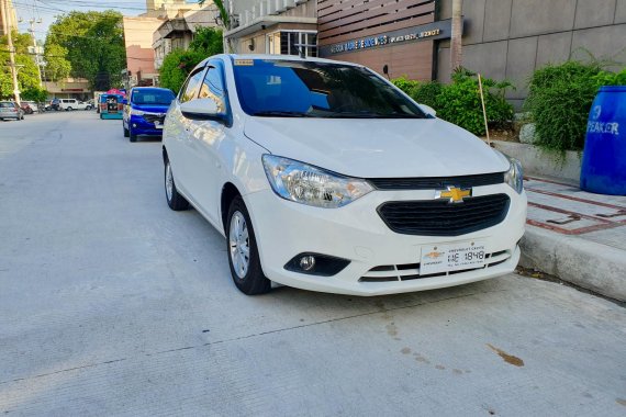 White 2018 Chevrolet Sail at 6000 km for sale in Quezon City 