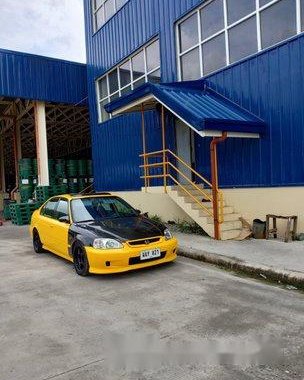 Yellow Honda Civic 1998 at 100000 km for sale