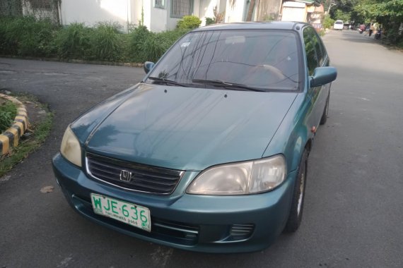 Selling Blue Honda City 2000 Sedan in Caloocan