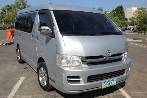 Toyota Hiace GL Grandia 2007 model Diesel MT for sale in Lucena City