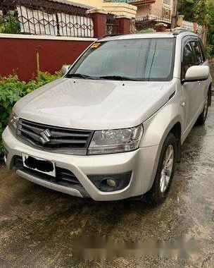 Silver Suzuki Grand Vitara 2014 Automatic Gasoline for sale 