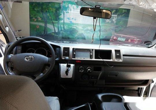 White Toyota Hiace 2015 Automatic Diesel for sale 