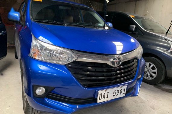 Blue Toyota Avanza 2018 for sale in Quezon City 