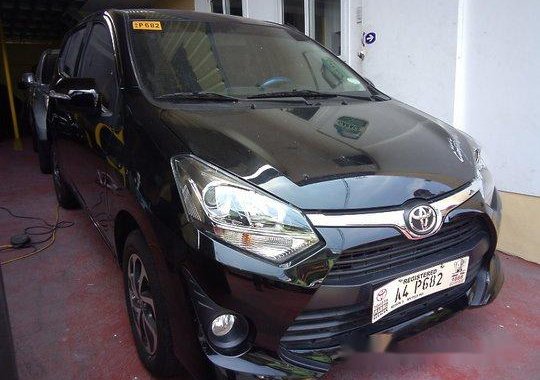 Sell Black 2018 Toyota Wigo Automatic Gasoline at 11282 km