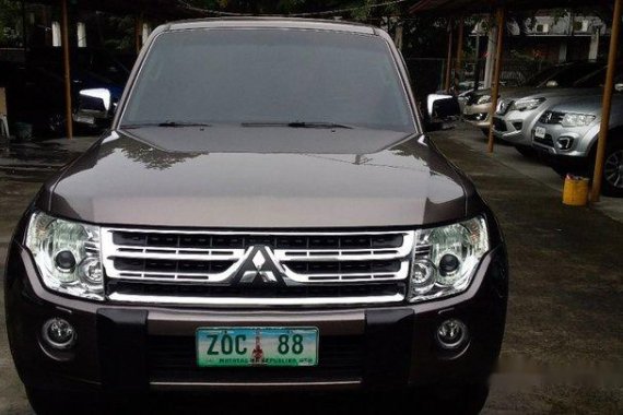 Brown Mitsubishi Pajero 2011 Automatic Diesel for sale 
