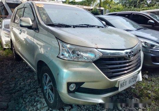 Beige Toyota Avanza 2017 Automatic Gasoline for sale 