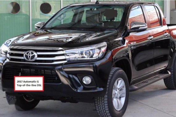 2017 Toyota Hilux for sale in Manila