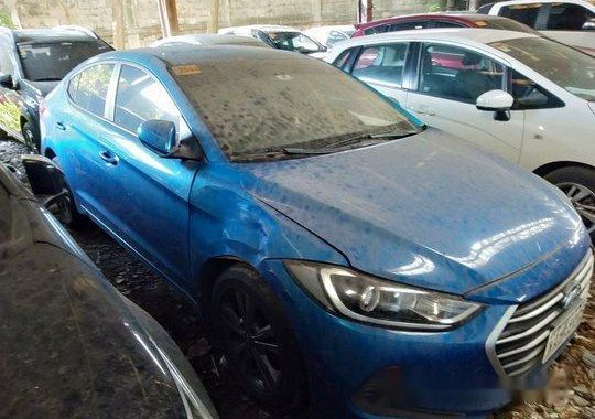 Sell Blue 2016 Hyundai Elantra at 59000 km