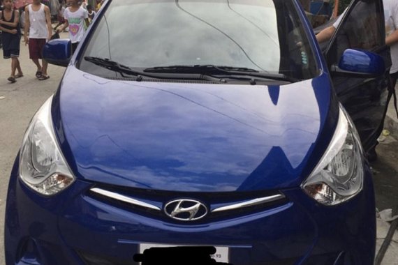 Selling Blue Hyundai Eon 2016 at 60000 km in Caloocan 