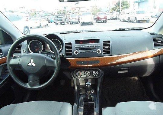 Silver Mitsubishi Lancer Ex 2010 for sale in Quezon City