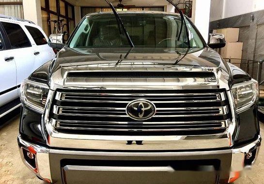 Black Toyota Tundra 2019 Automatic Gasoline for sale