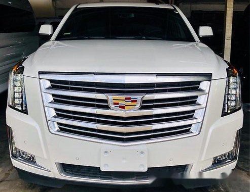 White Cadillac Escalade 2019 Automatic Gasoline for sale 