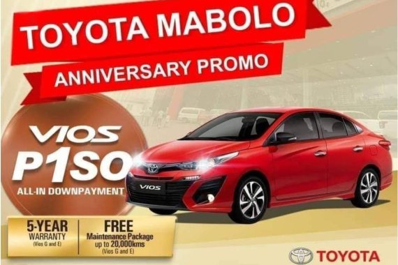 2019 Toyota Vios for sale in Manila