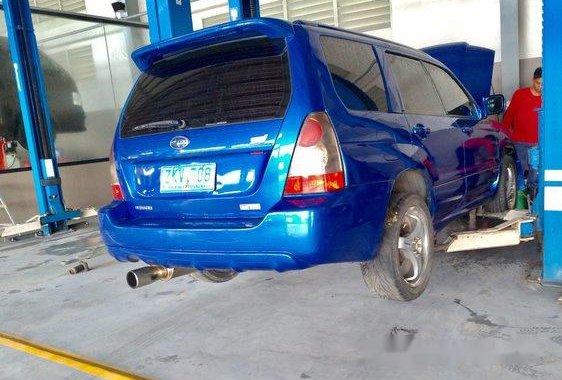 Selling Blue Subaru Forester 2007 at 150000 km 