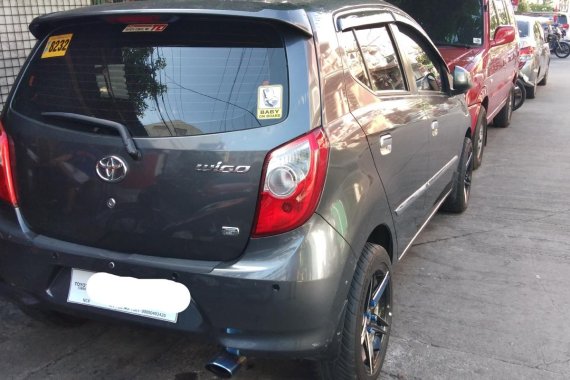 Selling 2nd Hand Toyota Wigo 2015 Hatchback in Quezon City 