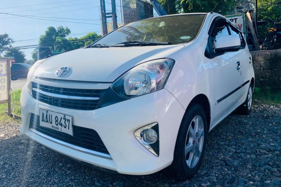 Sell White 2015 Toyota Wigo Manual at 40000 km 