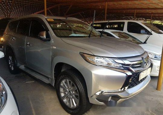 Selling Silver Mitsubishi Montero Sport 2018 Automatic Diesel 