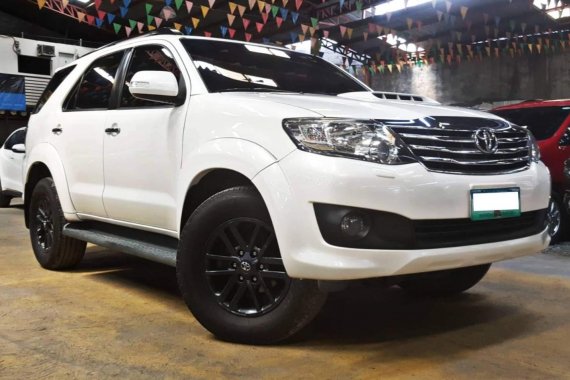 2013 Toyota Fortuner 2.5 4X2 G Diesel Automatic White Pearl for sale in Quezon City