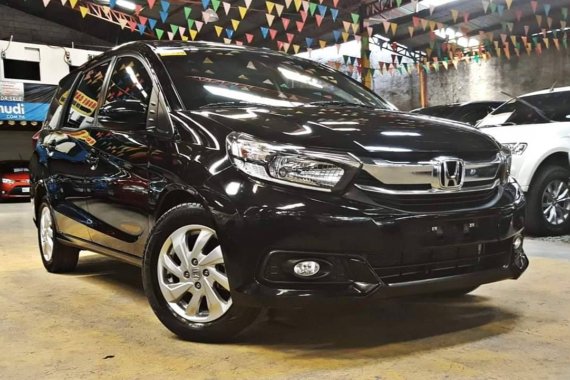 Black 2018 Honda Mobilio 1.5 V CVT Automatic 10000 km for sale in Quezon City