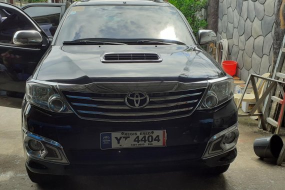 Selling Black Toyota Fortuner 2016 Automatic Diesel 