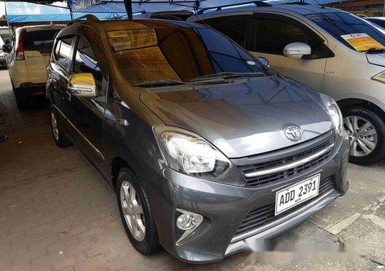 Selling Grey Toyota Wigo 2017 Automatic Gasoline at 18092 km 