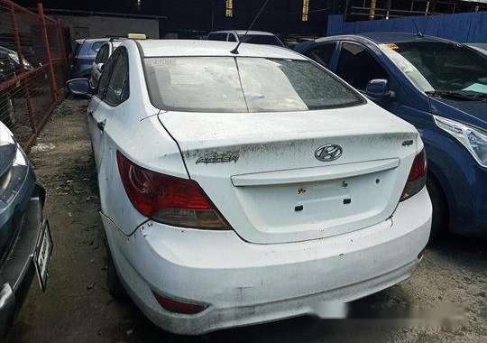 White Hyundai Accent 2016 Manual Diesel for sale 