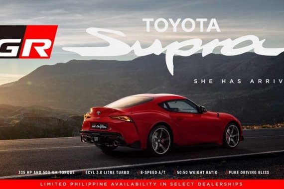 2019 Brand New Toyota Supra for sale in Las Pinas