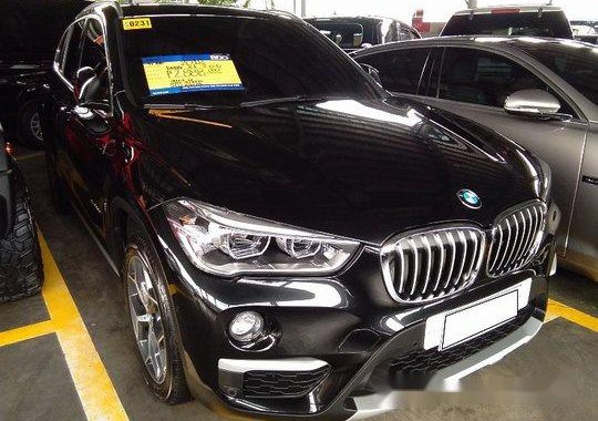 Selling Black Bmw X1 2018 Automatic Diesel at 5085 km